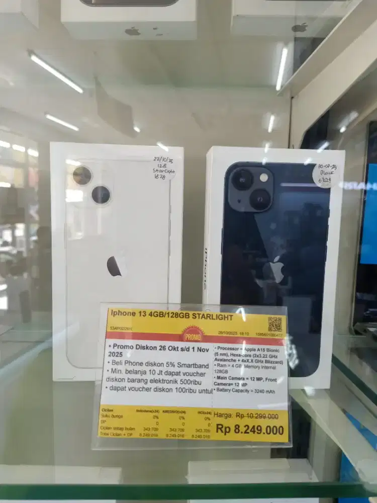 Iphone 13 4/128gb resmi ibox