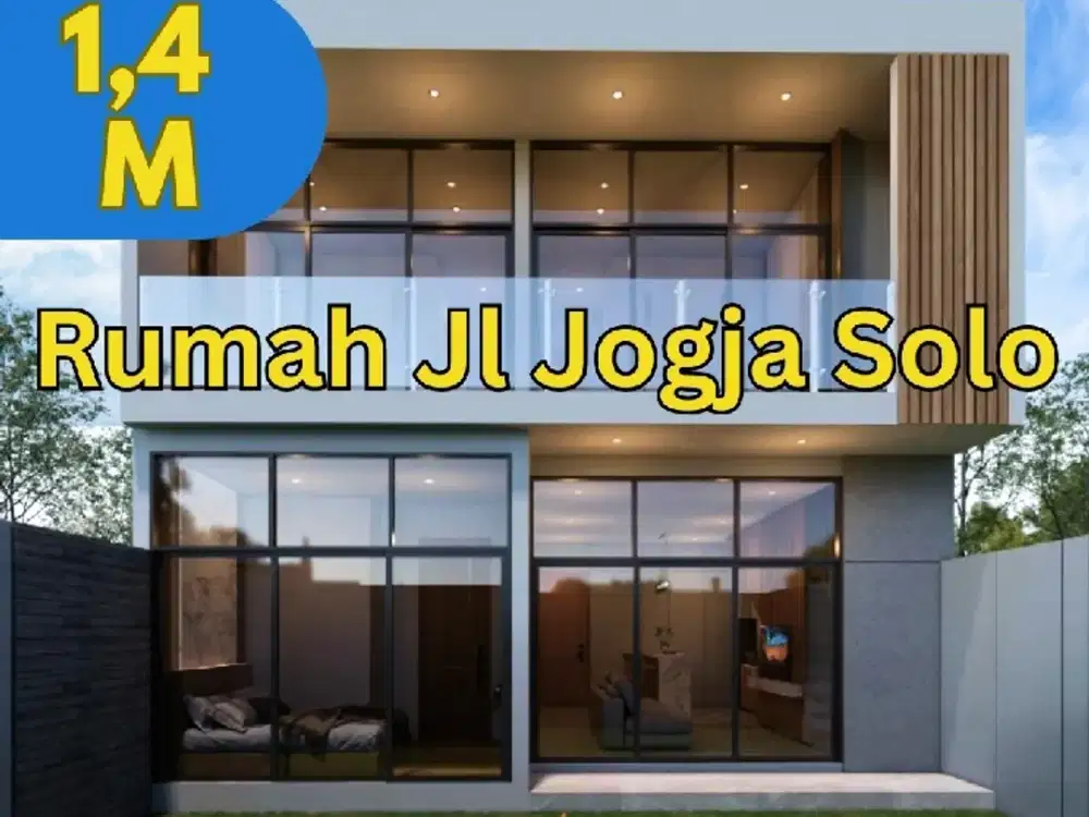 Townhouse Dijual Jl Jogja Solo, Akses Lebar