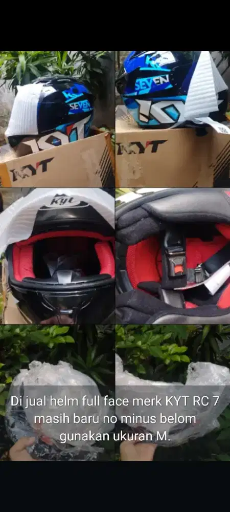 Helm fullface mek cr7