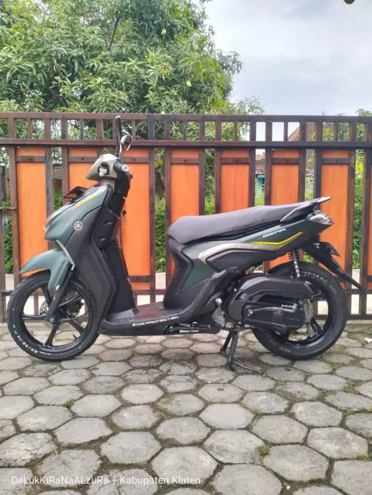 Yamaha gear 2022 plat B ibukota 125cc kondisi istimewa