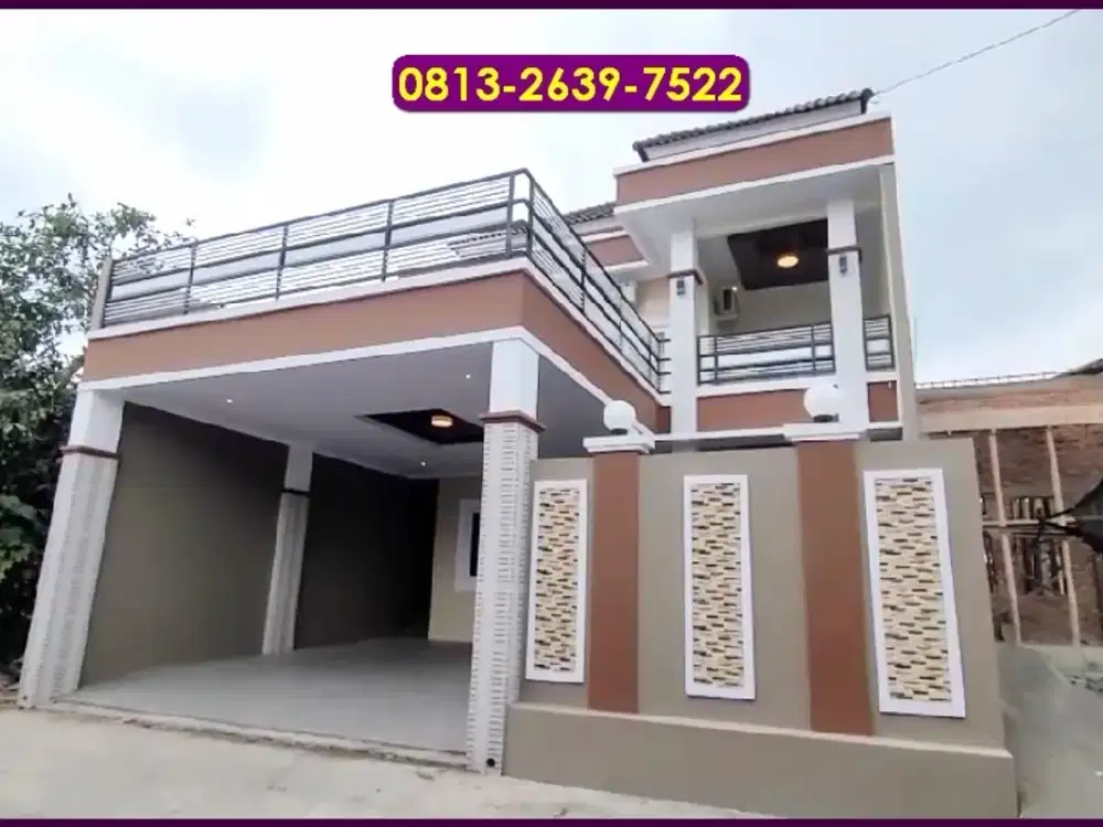 Villa di Jogja Timur Eksklusif Siap Pakai Furnish