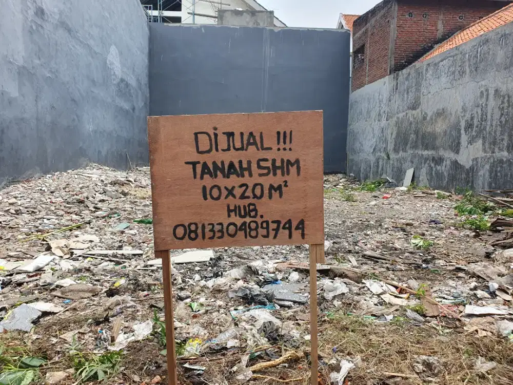 ‼️Jual Cepat‼️Tanah SHM Tengah Kota Surabaya Timur