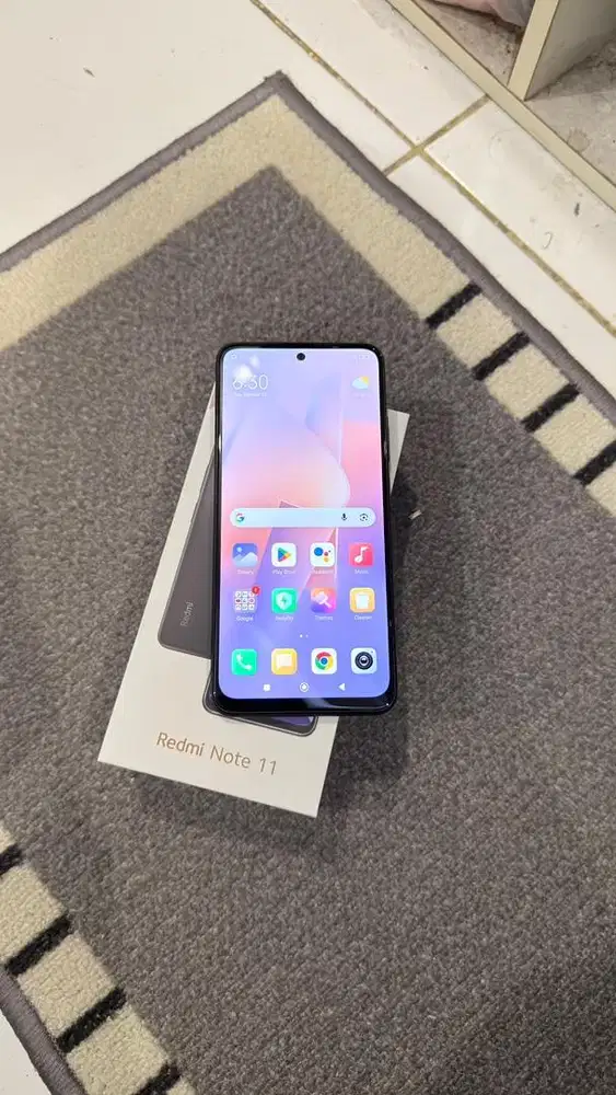 Dijual Xiaomi Note 11 Black 4/128GB Resmi Lengkap