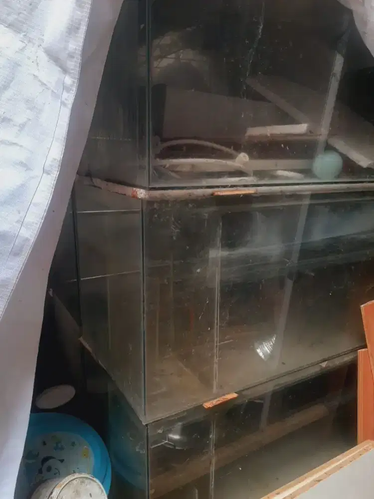 Aquarium filter samping / aquarium karantina