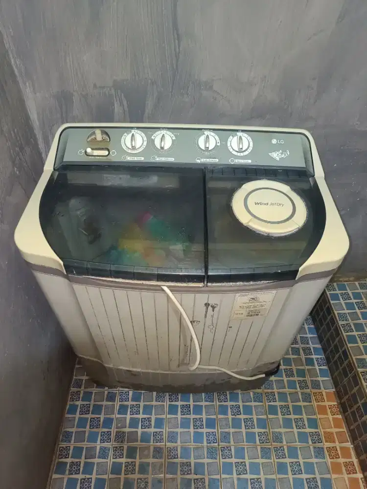 Mesin Cuci Lg 2 Tabung Jumbo 9KG