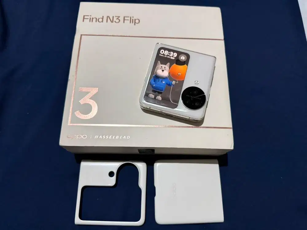 Oppo find N3 Flip cream 12/256gb dualsim 5G+ fullset resmi INDO MURAH
