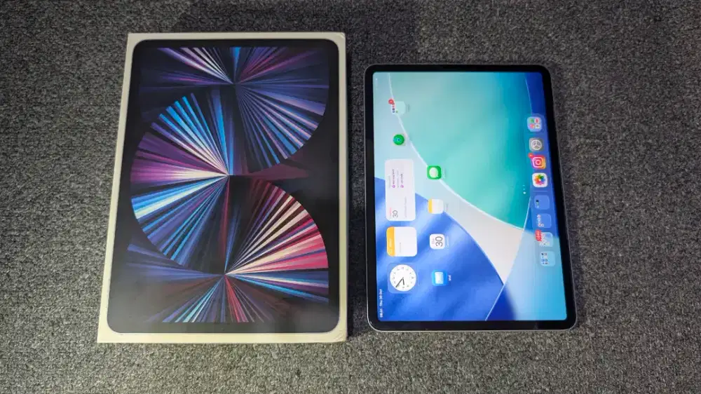 Apple iPad Pro M1 11inch Gen 3 2021 128GB Wifi only Fullset