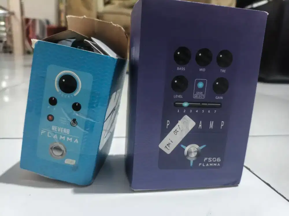 Dijual preamp flamma dan reverb flamma 1 set