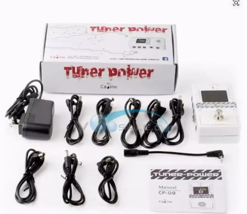 Efek gitar caline power tuner