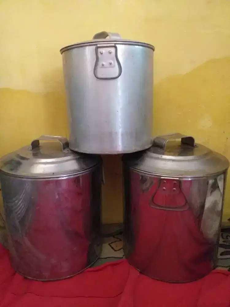 Dijual 2panci stainles besar dan 1panci kecil