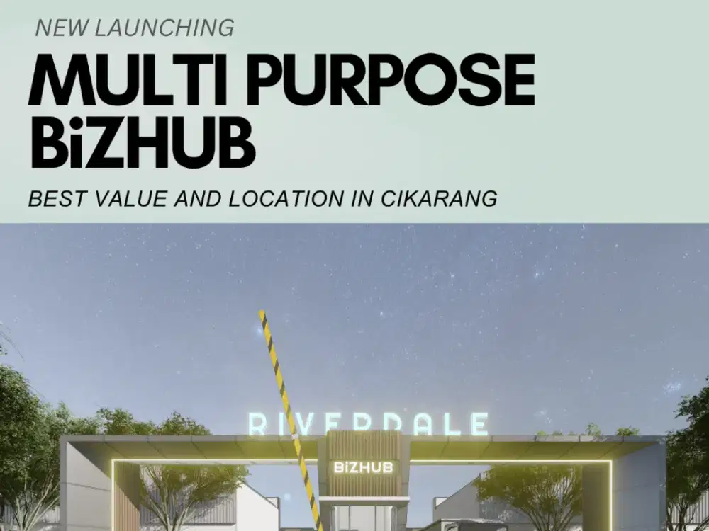 DIjual Ruko/Gudang/Bangunan Multiguna