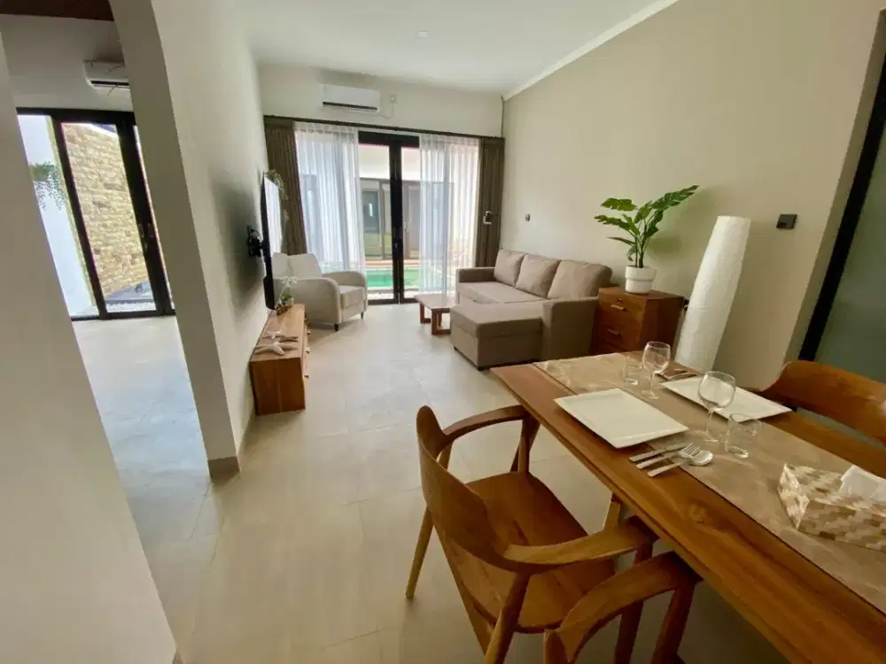 Villa cantik di jimbaran, fully furnish, lingkungan tenang,dkt GWK, pantai