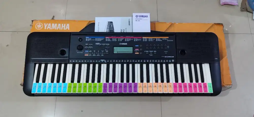 Yamaha PSR E263 bekas normal mulus