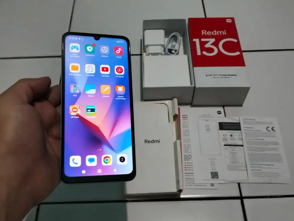 BU XIAOMI REDMI 13C RAM 8GB / 256GB 4G 6.74in Finger Kamera 50MP NFC