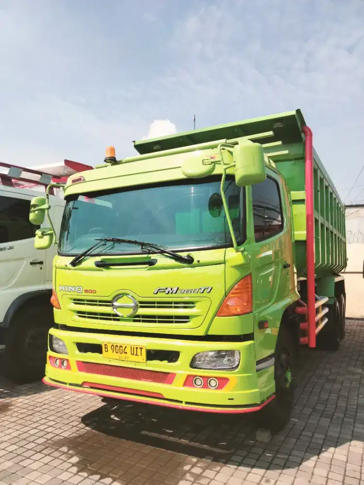 Dump Truk Hino 500 FM 260 TI, Indeks 24, Tronton 6x4, Th. 2015