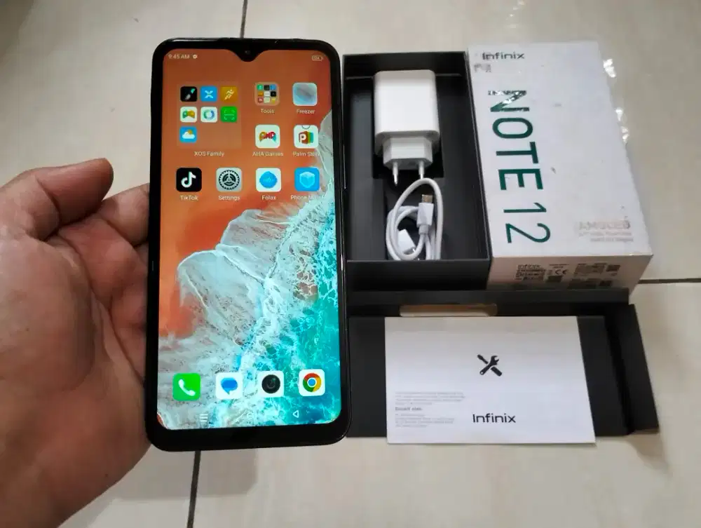 BU INFINIX NOTE 12 RAM 8GB +5GB / 256GB 4G 6.7in Finger 50MP 5000Mah