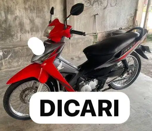 Di Cari Honda Revo Kapinis, Revo Ramping 2007 Ke Atas Revo 2008