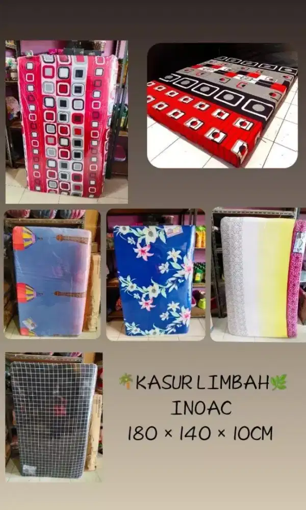 Kasur limbah inoac murah