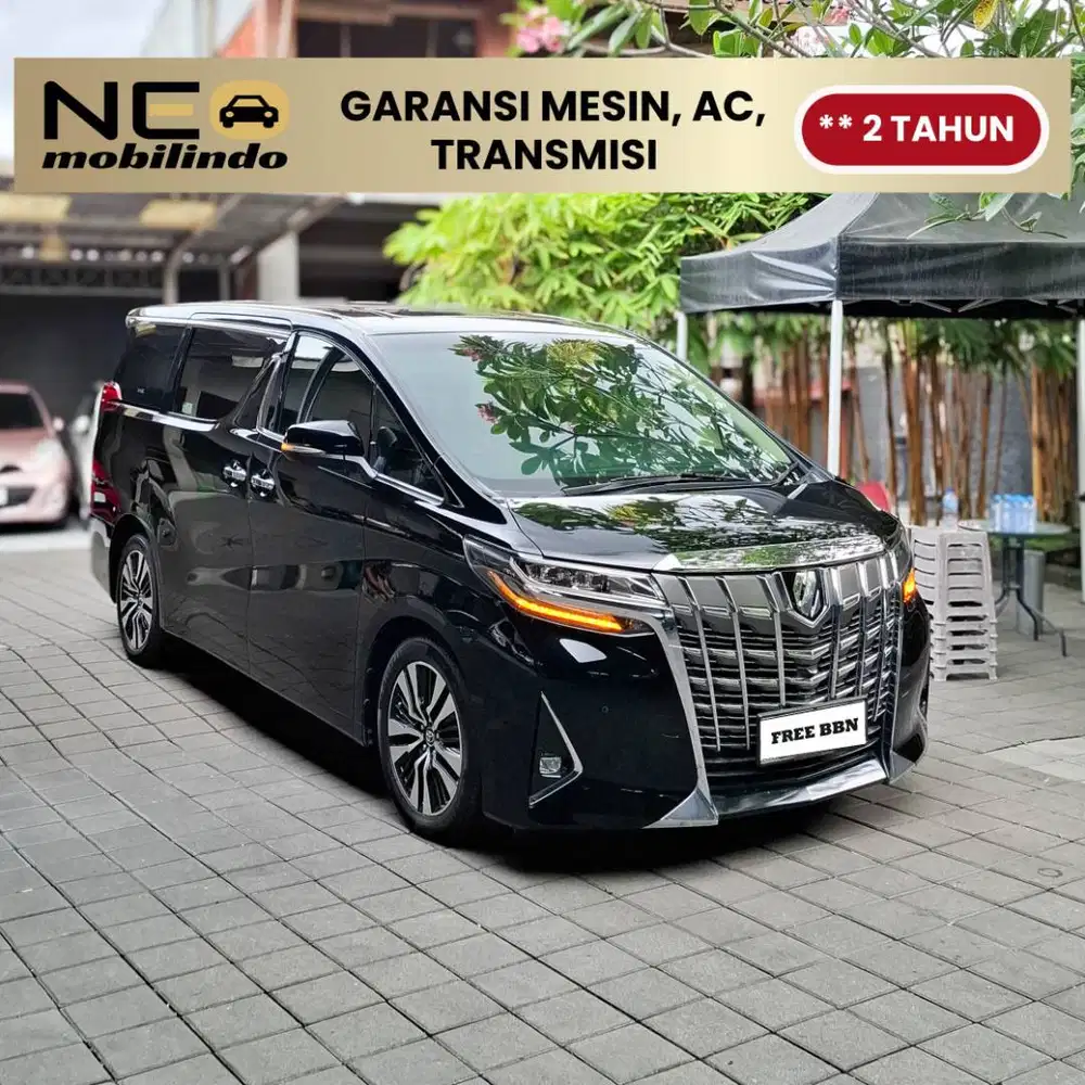 [ Garansi Mesin, Matic, AC ] Free BBN Toyota Alphard G ATPM 2019