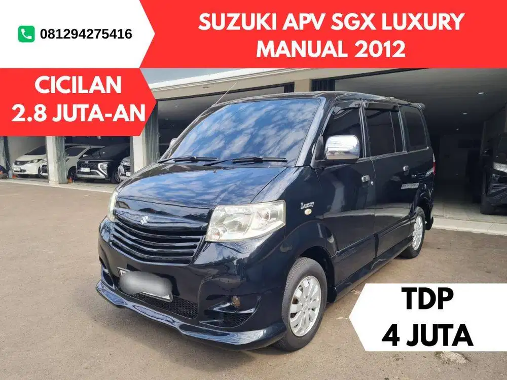 MURAH Suzuki APV SGX Luxury MANUAL 2012