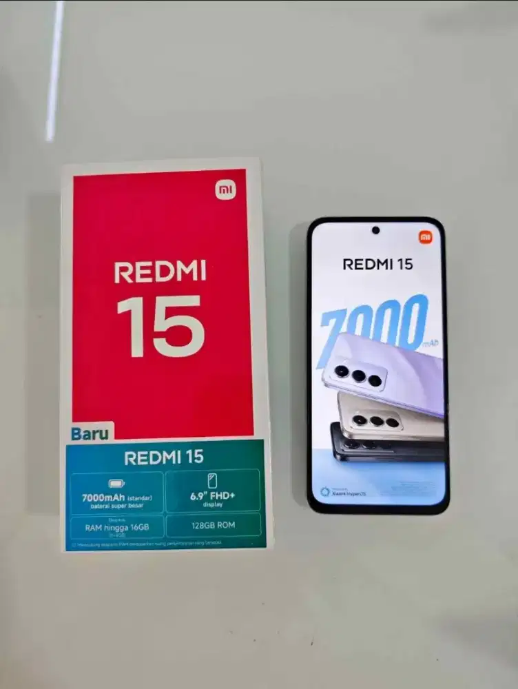 PROMO AKHIR BULAN REDMI 15 8/128