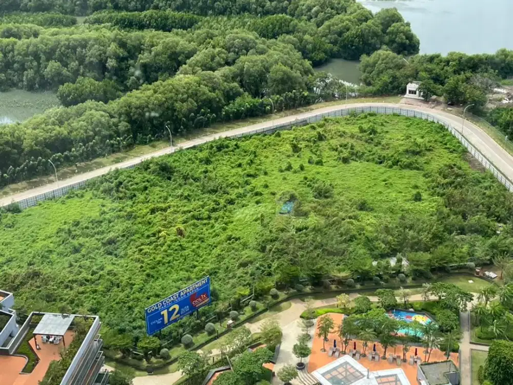 Jual Apt Gold Coast PIK type 1BR luas 51m SEA+POOL View CANTIK banget