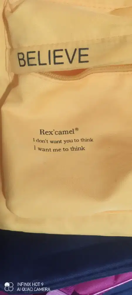 Tas punggung rex camel edisi khusus