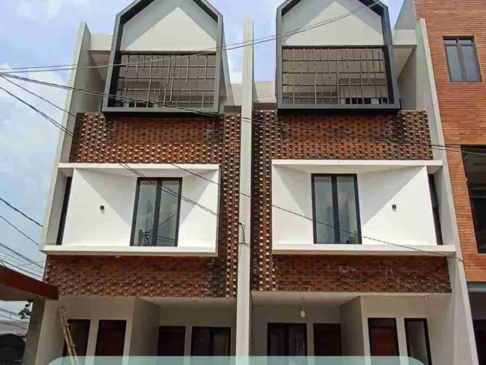 Di JUAL RUMAH BARU SCANDINAVIA KEREN DI PEJATEN JAKARTA SELATAN