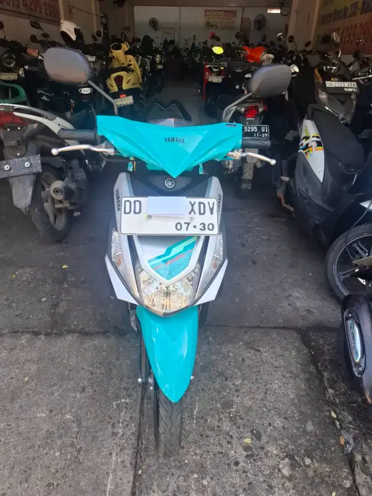 Yamaha Mio 125cc 2025 perak hijau