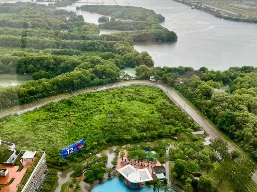 JUAL Apt Gold Coast PIK type 1 bed SEA & Pool view size 51m MURAH BANGET