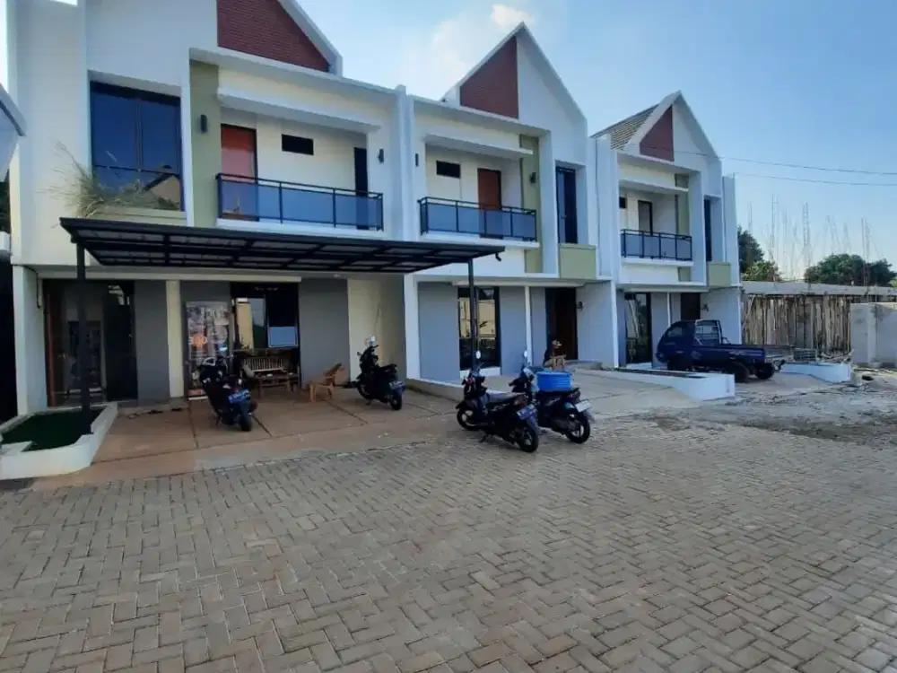 JANGAN KEHABISAN RUMAH MURAH 2LANTAI 700JTAAN FREE BIAYA BIAYA