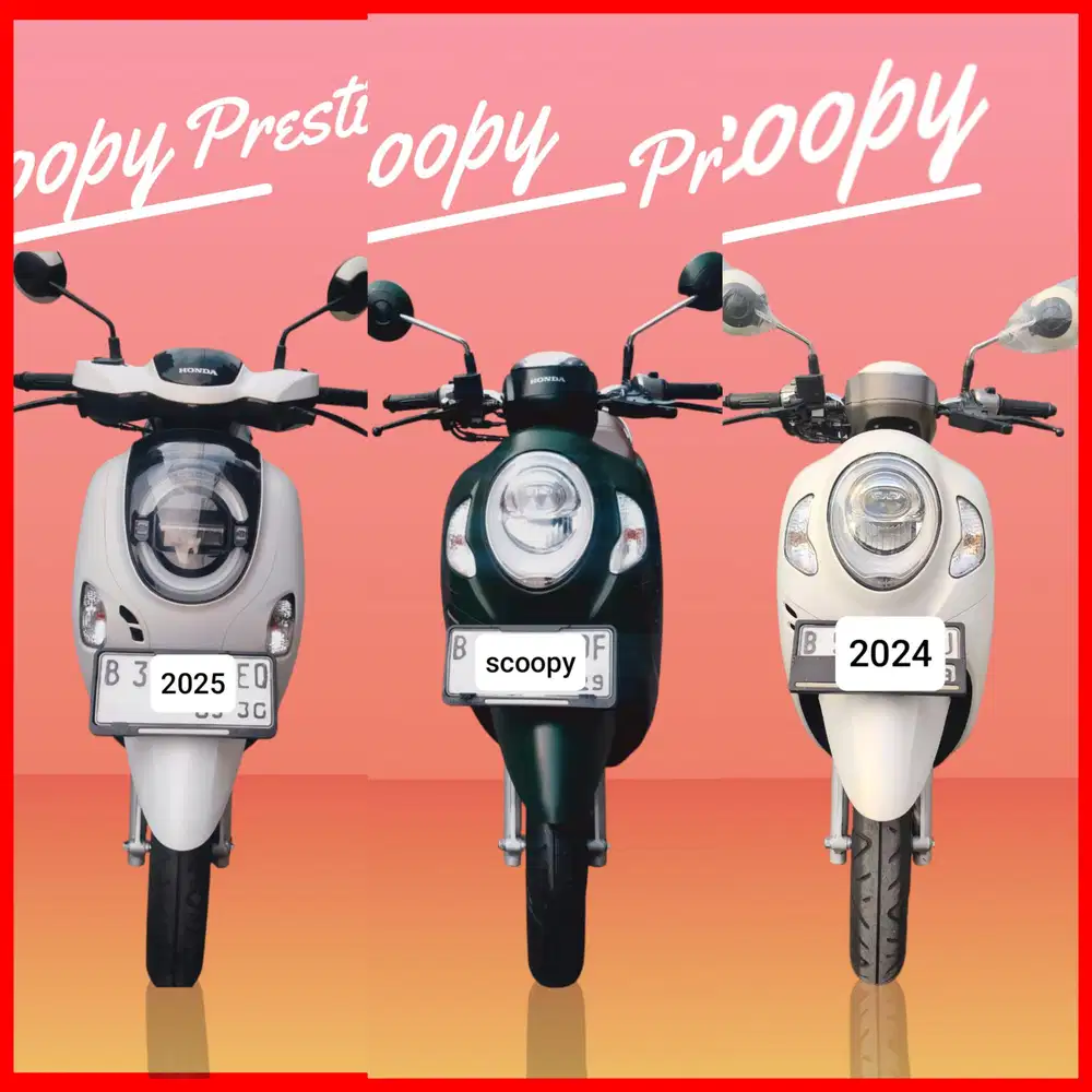 Dp 800 Honda Scoopy Prestige (Bi jelek ktp daerah bs kredit scupi