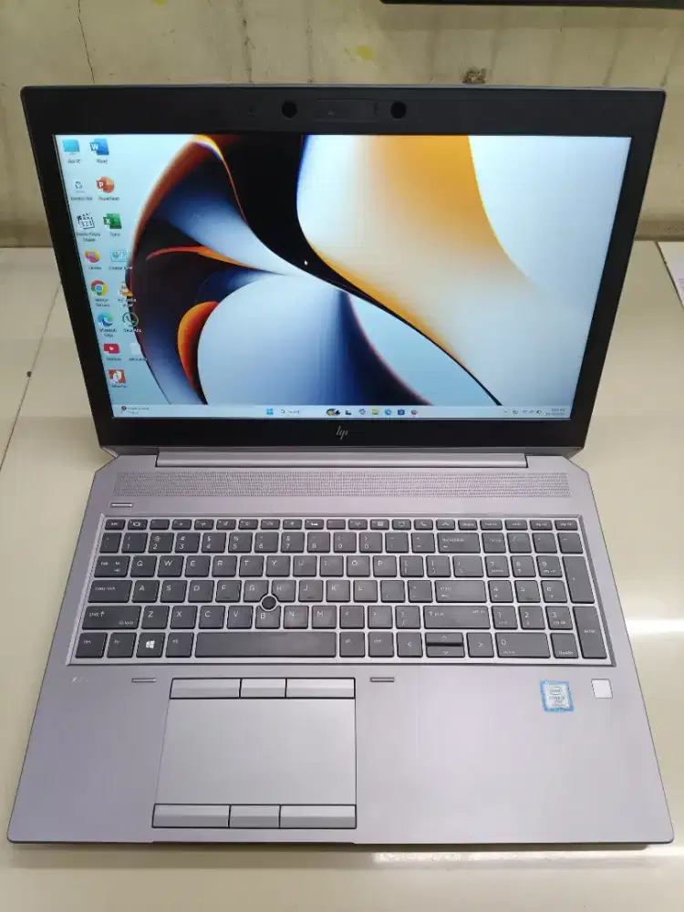 HP Zbook 15 G6, Core i7 gen9, ram 16gb, ssd 256gb, VGA 6gb, 15 inch