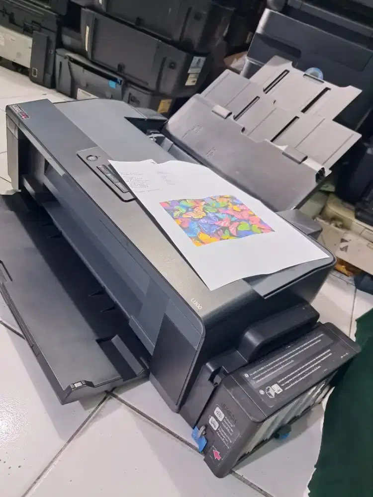Printer epson L1300 a3 tinggal gas aja.