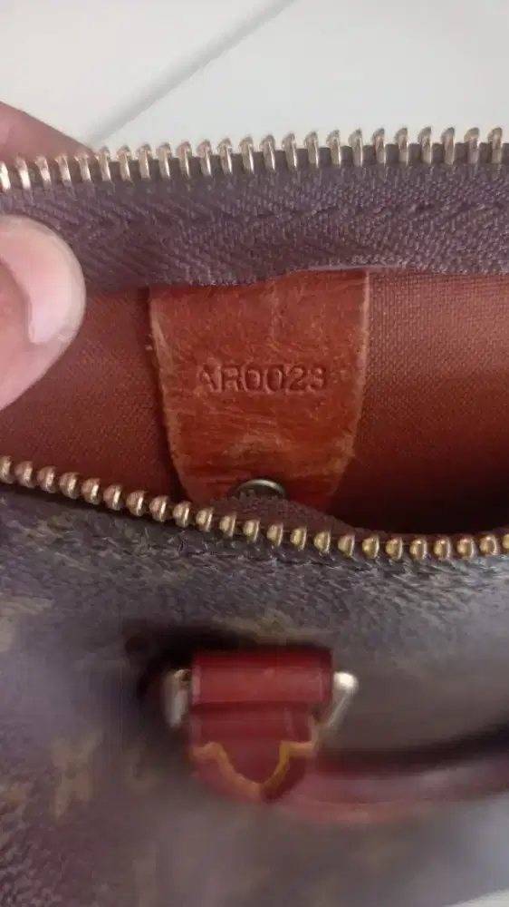 Tas Louis Vuitton register number