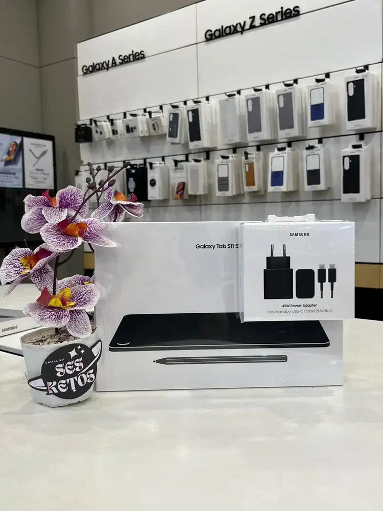 Samsung Tab S11 Free Adaptor 45w & Keyboard Ori, Promo Cashback 1 Jt