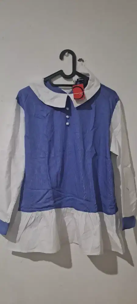 ATASAN XL BLOUSE BIRU