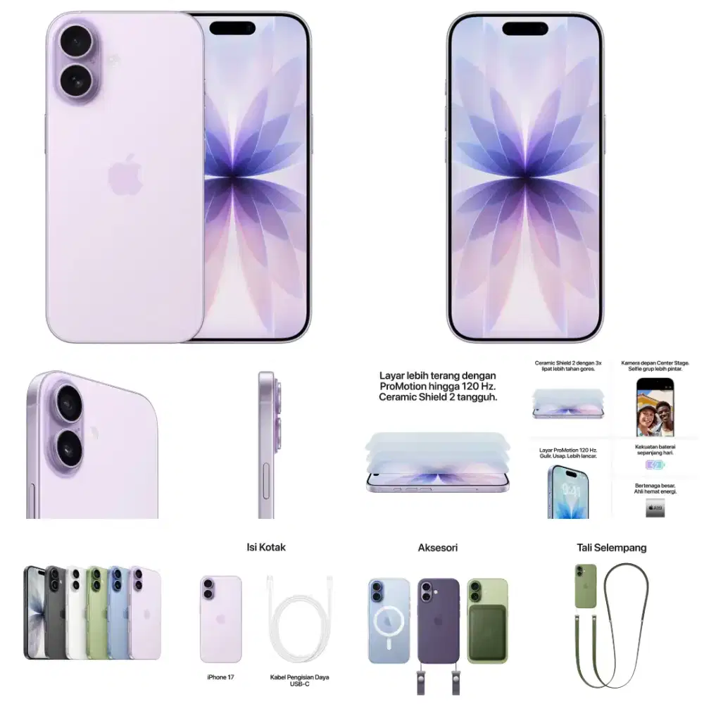 New Product iPhone 17 Garansi Resmi