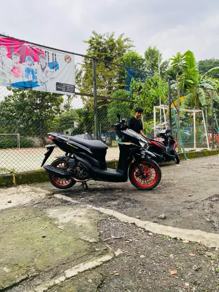 Honda Vario 125cc pgm_Fi modif Tahun 2019