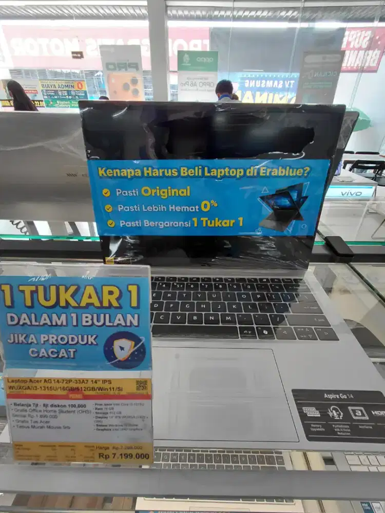 Laptop Acer i3 Ram 16GB / 512GB cicilan Tanpa Dp , Tanpa Ribet