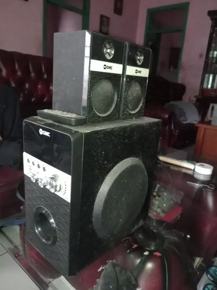 GMC 888R 2.1 CHANNEL SUPER WOOFER SYSTEM SPEAKER