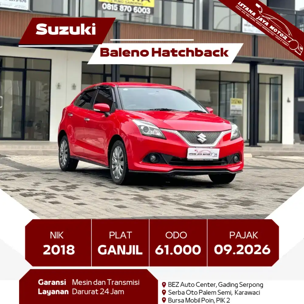 [TDP 10JT] SUZUKI BALENO 1.4 HB AT 2018