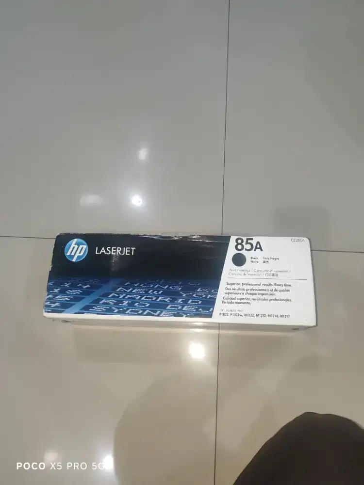 HP Toner 85A Black laserjet cartridge
