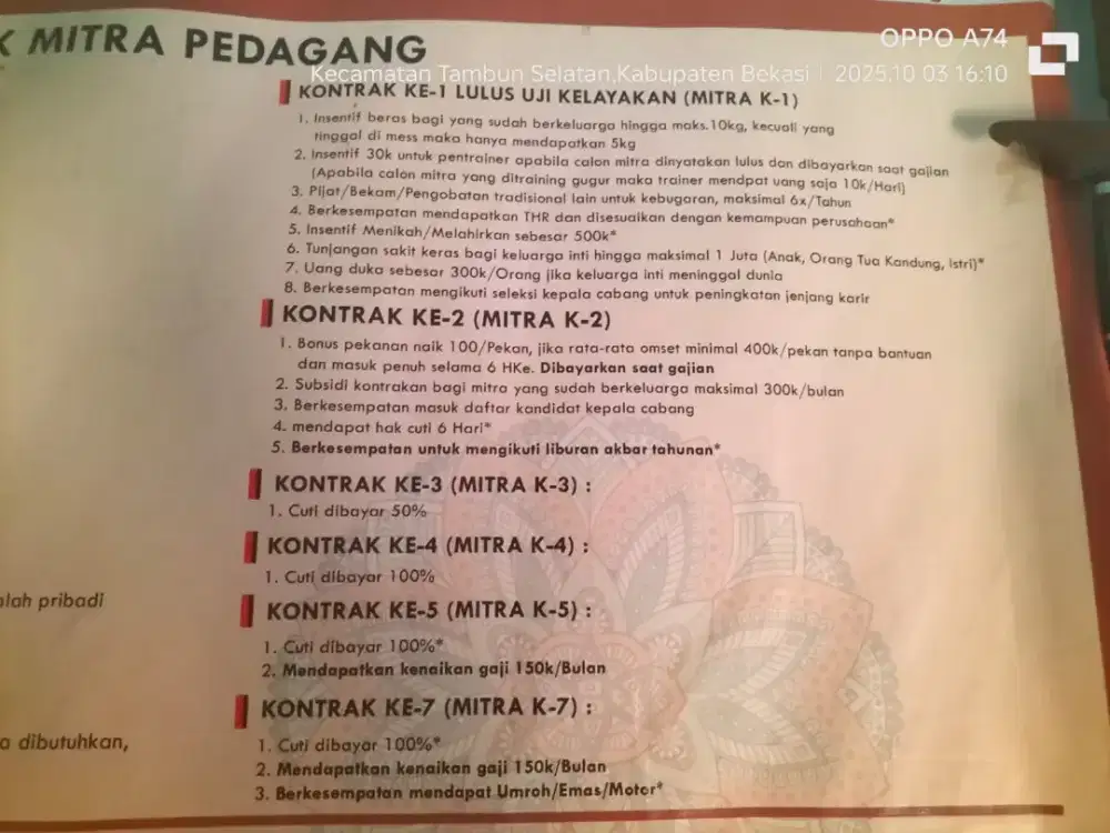 Khsus cwok , utamakan pekerja keras siap tempur dimedan apapun