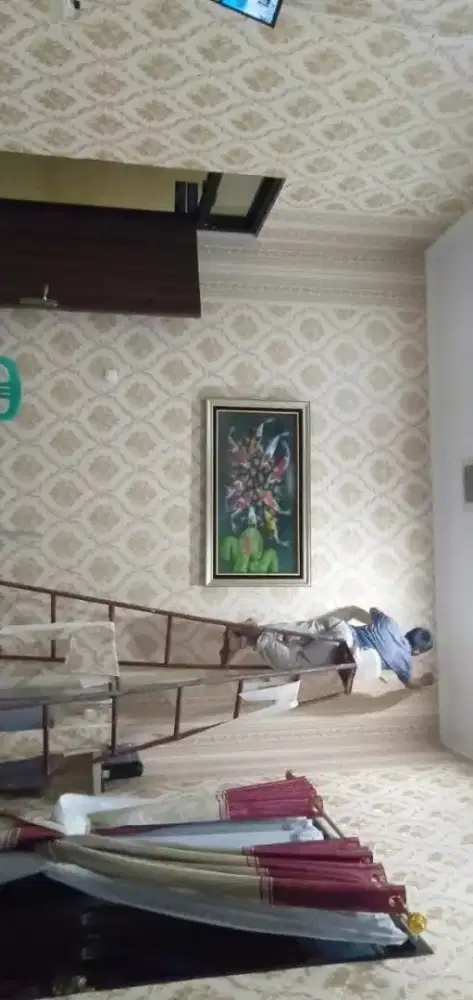 Jasa pasang wallpaper dinding premium