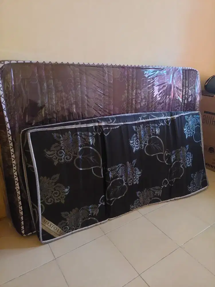 SPRING BED DAN KASUR BUSA SATU SET