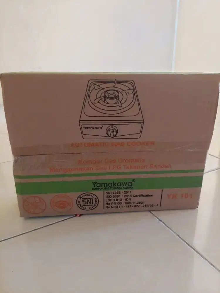 KOMPOR GAS SATU TUNGKU YAMAKAWA YK 101