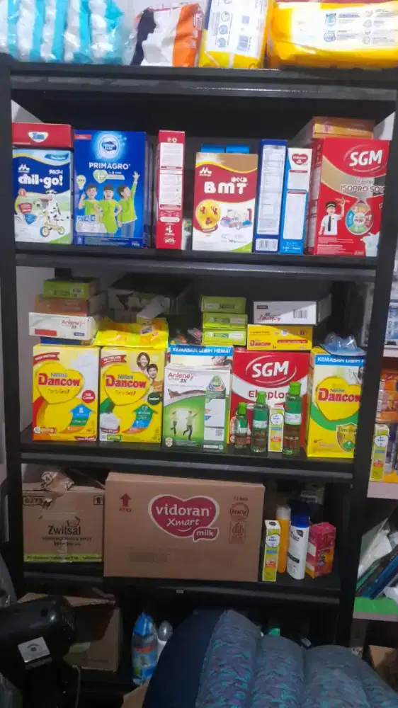 Jual rak besi kuat bisa di bikin 2 design tanpa baut