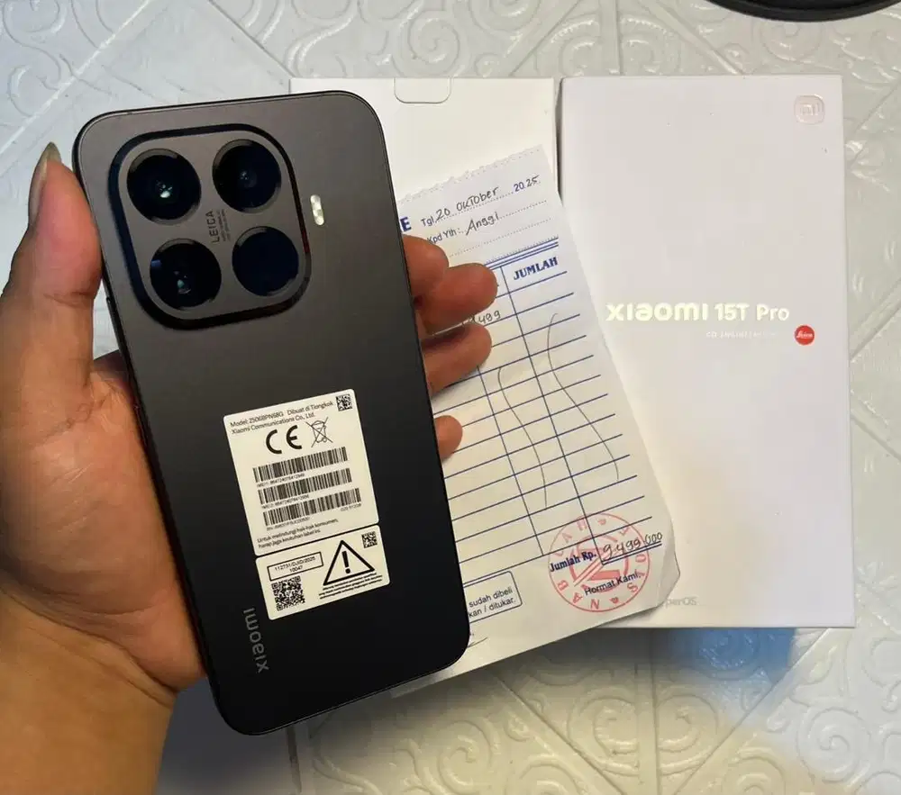 Xiaomi 15 T Pro 12/512 like new 10 hari