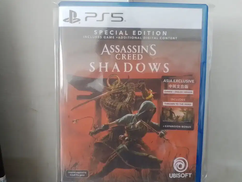 Kaset Ps5 Assassins Creed Shadows